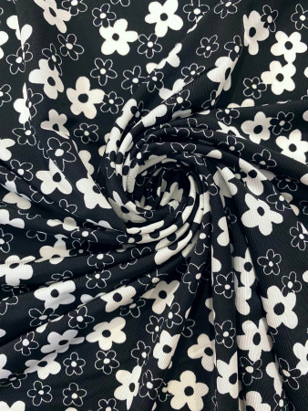 Трикотаж МЕЛКИЕ ЦВЕТОЧКИ ткань