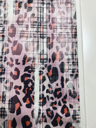 Джинс КЛЕТКА-ВАРЕНКА роза