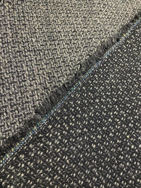 ткани Твид буклированный "Графит".