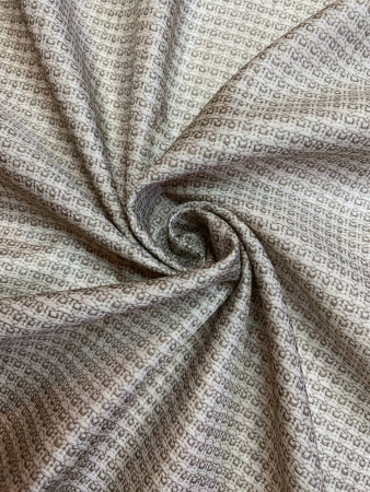 Курточная ткань ВЯЗАНКА беж