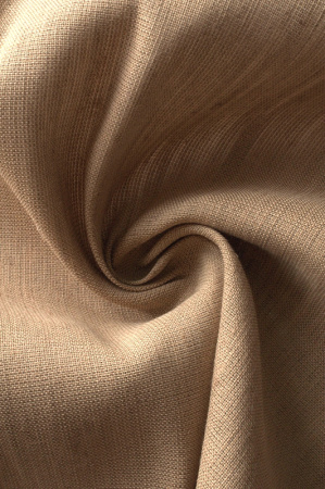 Лен однотонный РОГОЖКА