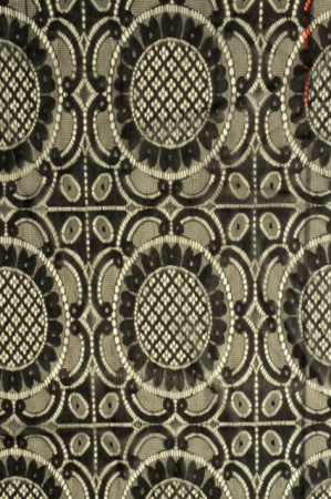 Кружевное полотно Узор с подсолнухами