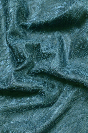 Кружево на трикотажной основе "Изумруд"