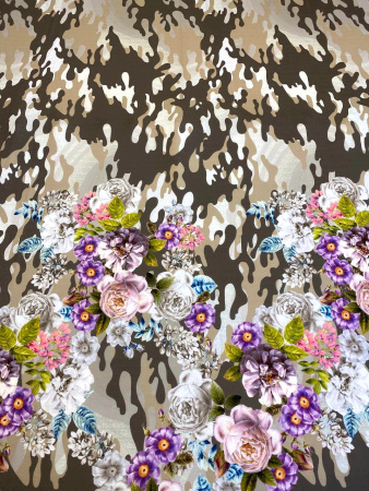 Трикотаж ВЕСЕННИЙ МИЛИТАРИ ткань