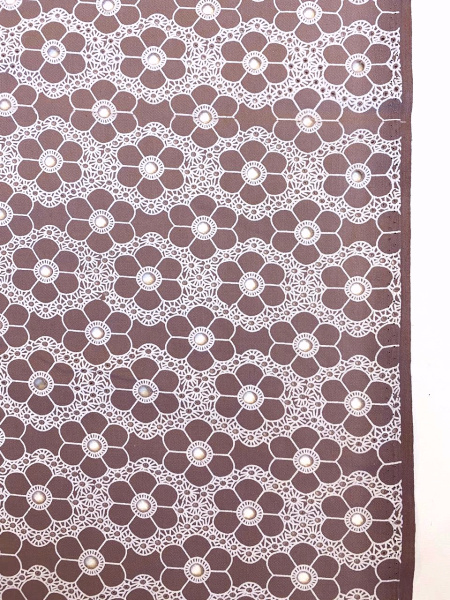 Хлопок плательно - костюмный С ПЕРФОРАЦИЕЙ