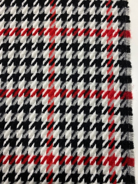 Ткань костюмно-пальтовая "Лапка классическая"