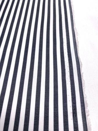 НОВИНКА! Ткань сорочечная ПОЛОСКА антрацит