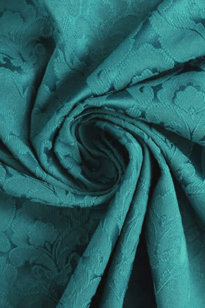 Жаккард "Праздничный" изумрудно-зеленый Жаккард "Праздничный" изумрудно-зеленый ткань