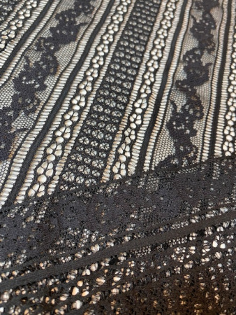 Кружевное полотно "Кружевные полоски"