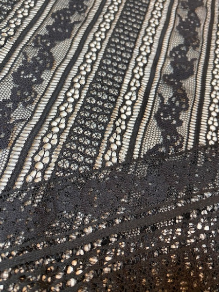 Кружевное полотно "Кружевные полоски"