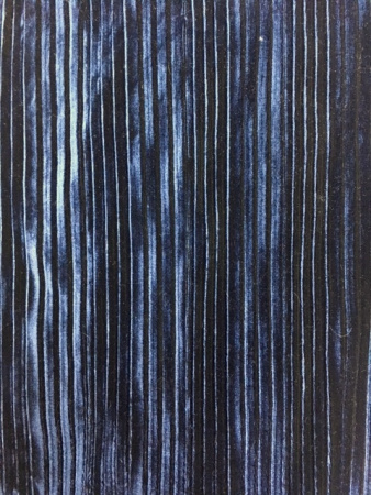 БАРХАТ ПЛИССЕ синий