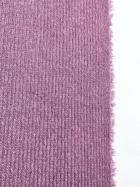 Трикотаж меланж с люрексом ПУДРА РОЗОВАЯ трикотажная ткань