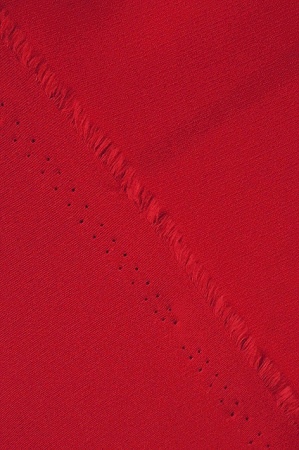 Креп ОДНОТОННЫЙ красный