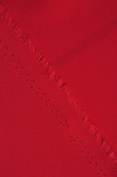 Креп ОДНОТОННЫЙ красный