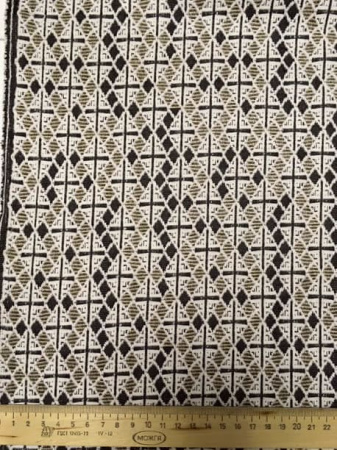 Трикотаж-жаккард Смальта светлый 2