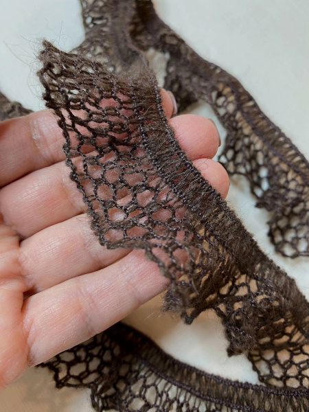 Кружево КУШ-0006 шоколад