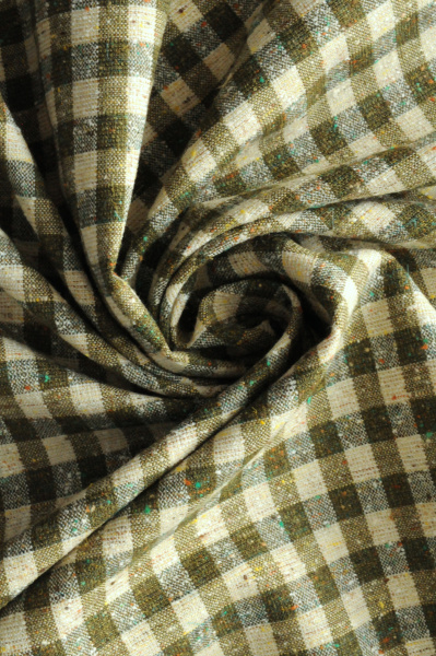 Лен КЛЕТКА хаки