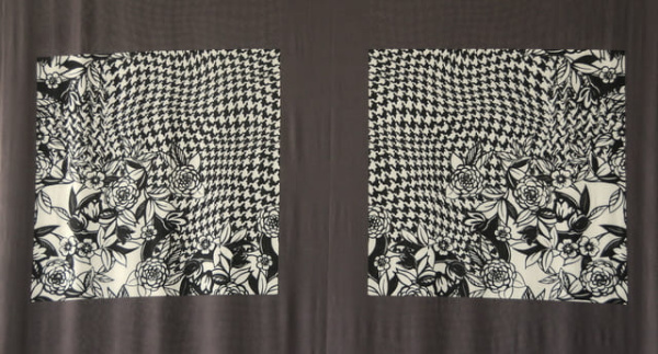 Трикотаж холодная вискоза Платки с розами 6