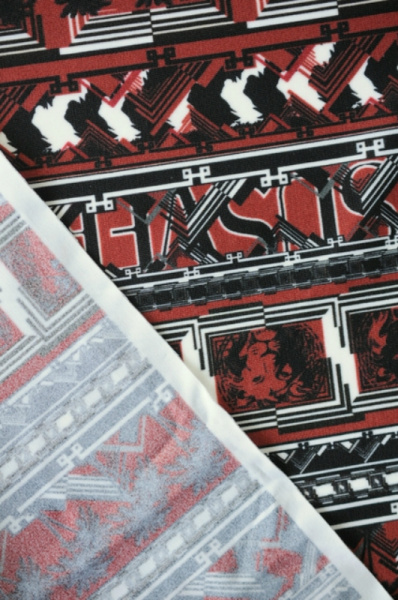 Бифлекс для купальников Орнамент Версаче 5