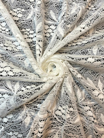 Кружевное полотно "Рябинка" ткань