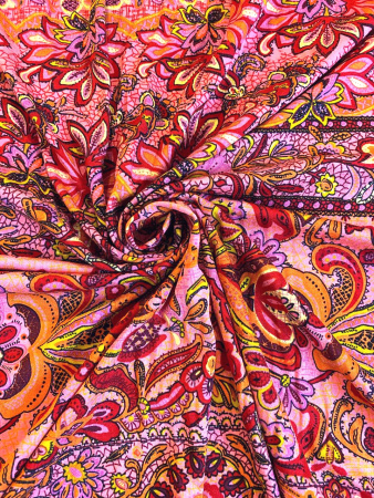 Трикотаж ВЕСЕННИЙ УЗОР ткань