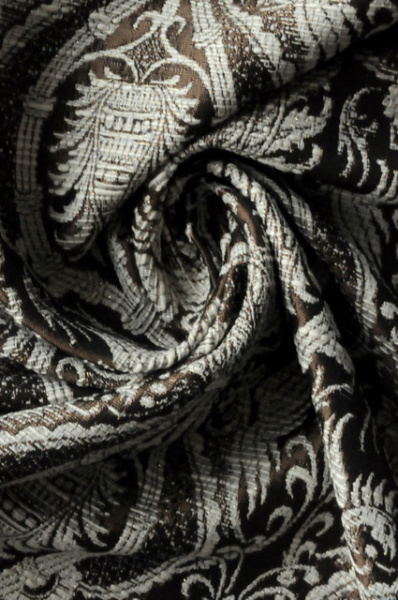 Жаккард ЖЕМЧУЖИНА ВЕРСАЛЯ песочно-карамельный 4 Жаккард ЖЕМЧУЖИНА ВЕРСАЛЯ песочно-карамельный 4