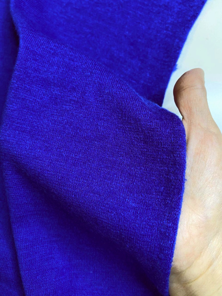 Трикотаж Ангора ВАСИЛЬКОВЫЙ