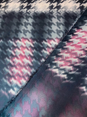 Шелк искусственный ЛАПКА роза пыльная