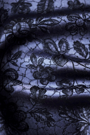 Шелк жаккардовый КРУЖЕВА