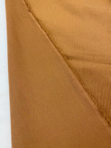 Вельвет однотонный КОРИЧНЕВЫЙ ткани