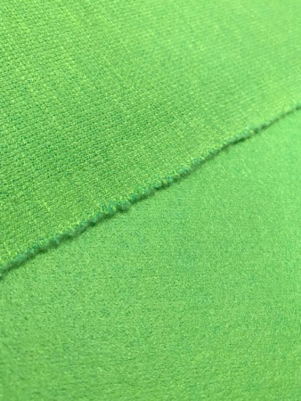 Полотно пальтовое "Сочная зелень"