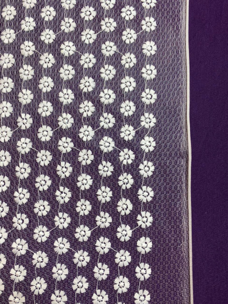 Кружевное полотно МЕЛКИЕ ЦВЕТОЧКИ белый Кружевное полотно МЕЛКИЕ ЦВЕТОЧКИ белый ткань