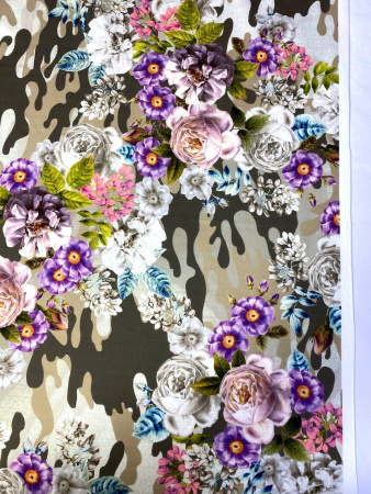 Трикотаж ВЕСЕННИЙ МИЛИТАРИ ткань