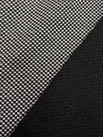 Джерси Пестротканый черно-белый 3