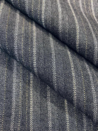 Ткань костюмная ПОЛОСКА  меланж ткани