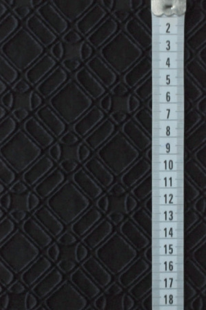 Именной жаккард Объемные квадраты - ромбы 2