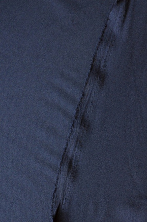 Креп - шифон ТЕМНО - СИНИЙ КЛАССИЧЕСКИЙ