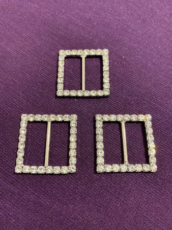 Украшение Декоративное УД-0035 Пряжка с камнями