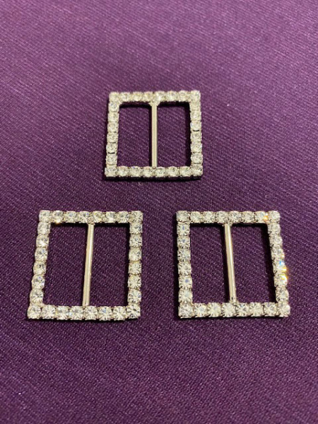 Украшение Декоративное УД-0035 Пряжка с камнями