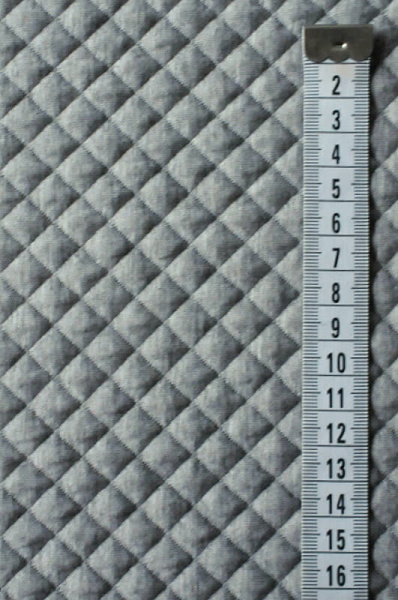 Трикотаж (Стежка) "Серый меланж"