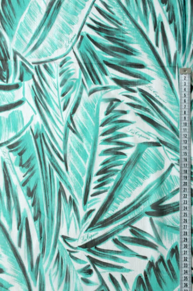 Крэш - шифон ОФЕЛИЯ бирюзовый