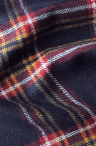 Ткань костюмная  КЛЕТКА сине-бордовая ткани