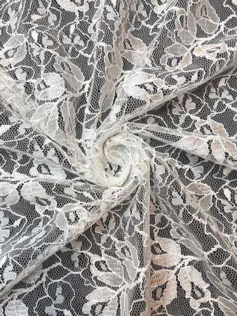 Гипюр ТЮЛЬПАНЫ ткань