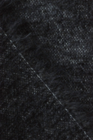 Ткань костюмная однотонная Серо-Чернильная 2