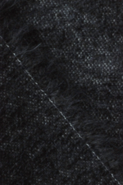 Ткань костюмная однотонная Серо-Чернильная 2