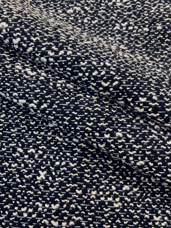 ткани Твид костюмный ШАНЕЛЬ с золотистыми нитями