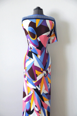 Трикотаж КАМЕННЫЙ ЦВЕТОК ткань