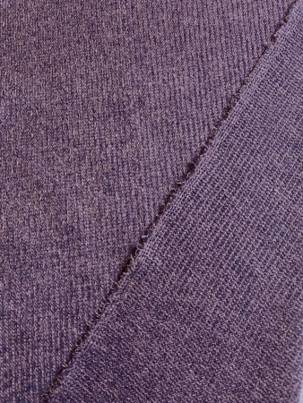 Трикотаж меланж с люрексом БАКЛАЖАН трикотажная ткань