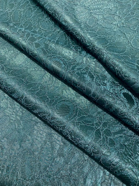 Кружево на трикотажной основе "Изумруд"