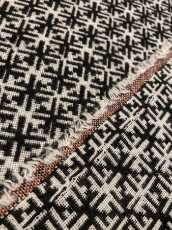 Ткань костюмная "Снежинки" ткани